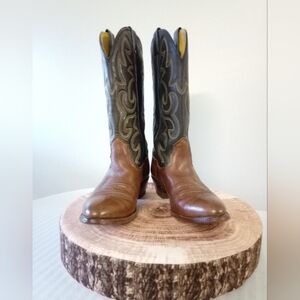 Nocona Leather Cowboy Boots Tall